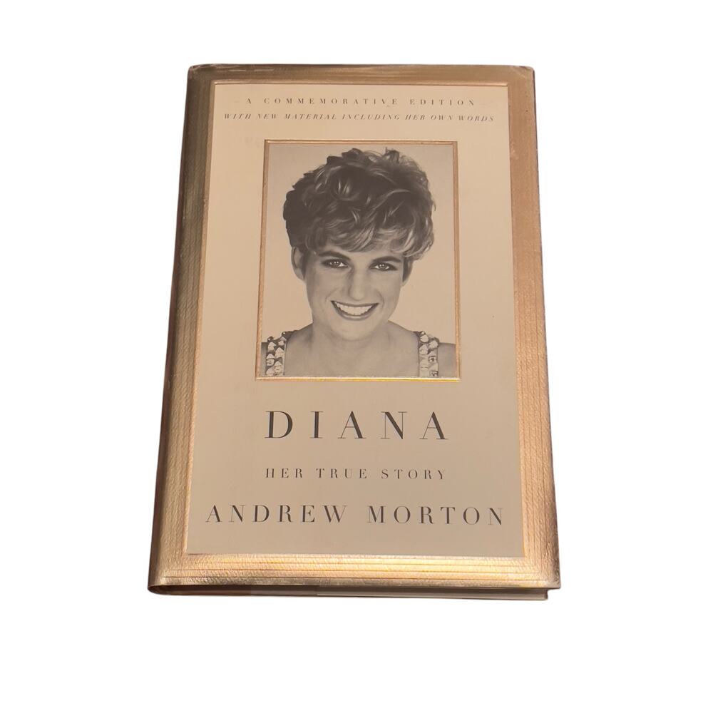Diana Her True Story Andrew Morton Hardcover Book Commemorative Edition